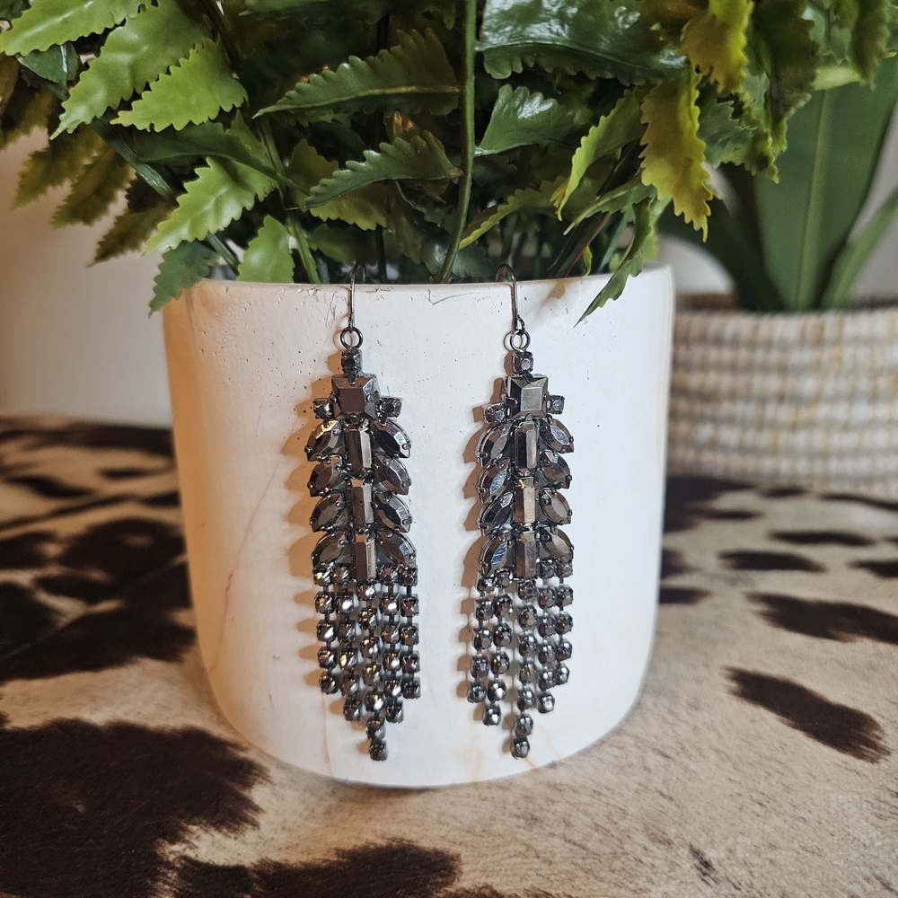 Elegant Silver Dangle Earrings